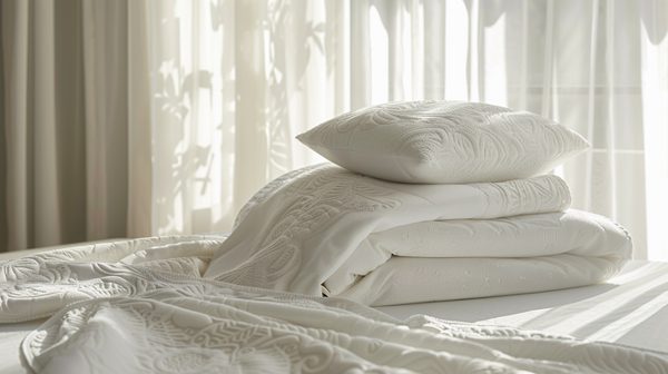 Linge de lit durable et élégant pour professionnels