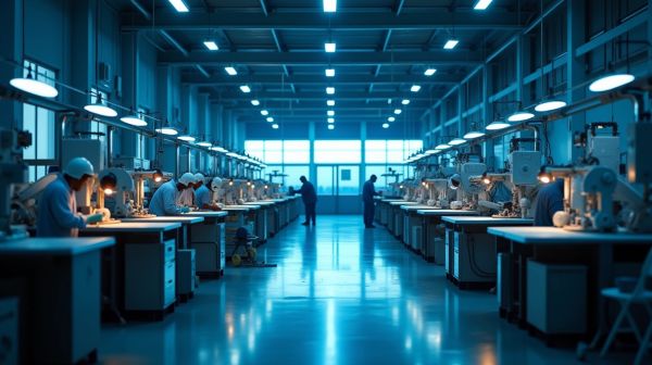 Séparer deux zones de production sans ralentir les flux internes